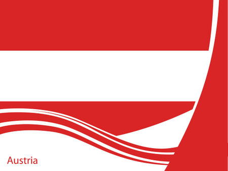 flag background templateのイラスト素材