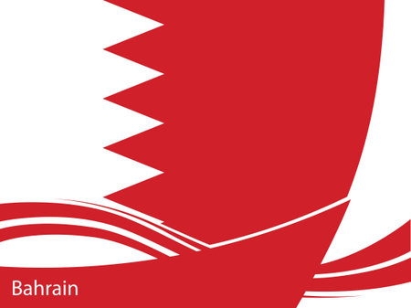 flag background templateのイラスト素材