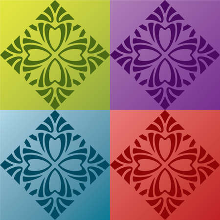 pattern ornamental backgroundのイラスト素材