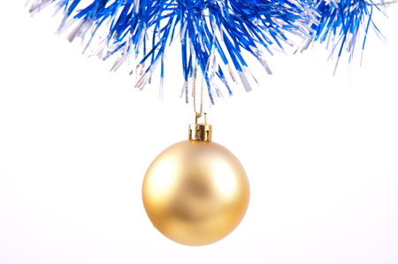 colored objects for decorating the Christmas and New Yearの写真素材