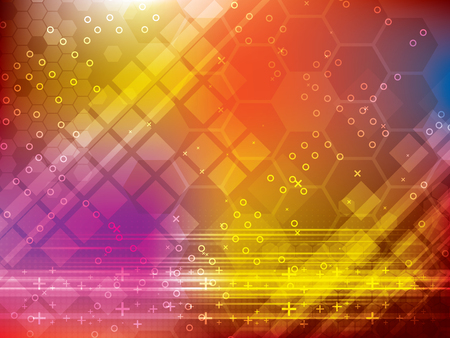 Abstract background of futuristic technologyのイラスト素材
