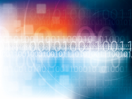 Abstract background of futuristic technologyのイラスト素材