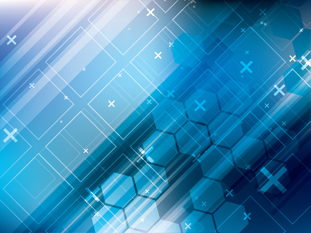 Abstract background of futuristic technologyのイラスト素材