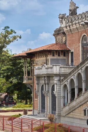 Detail of Catavento museum in Sao Paulo city, Brazilのeditorial素材