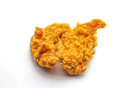 An isolated chicken stripsの写真素材