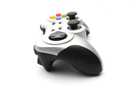 An isolated Joystick on white background