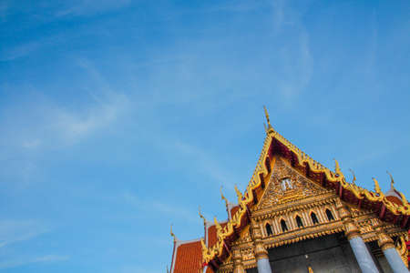 Wat Benjamaborphit, Marble Temple (public area)の写真素材