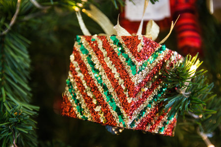 Christmas gift boxの写真素材