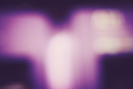 Abstract a Bokeh lights defocused