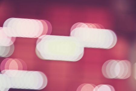 Abstract a Bokeh lights defocused