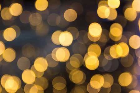 Christmas Tree defocused, Bokeh
