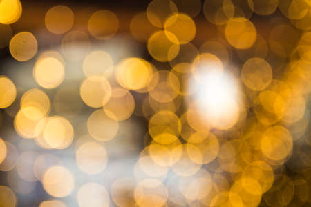 Christmas Tree defocused, Bokehの写真素材