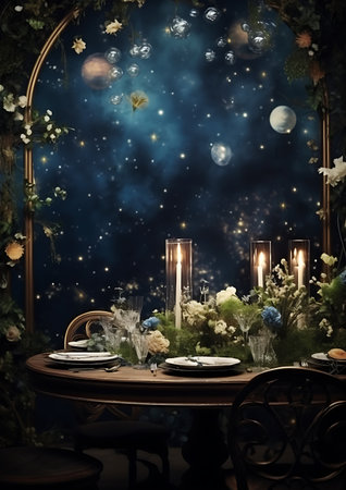 Whimsical wonders banquet scenes to spark your imaginationの素材