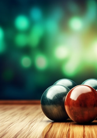 Chic invitation card artistry elevating your bowling game with styleの素材