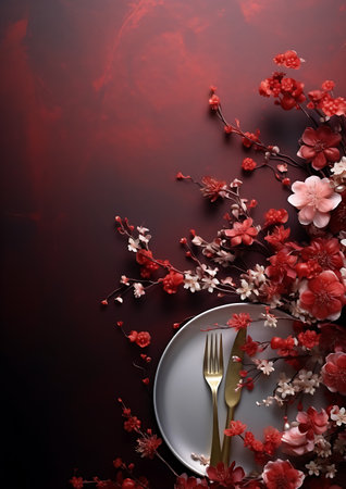 Elegant and enchanting invitation card backgrounds to impressの素材