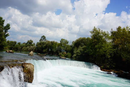 waterfallの写真素材