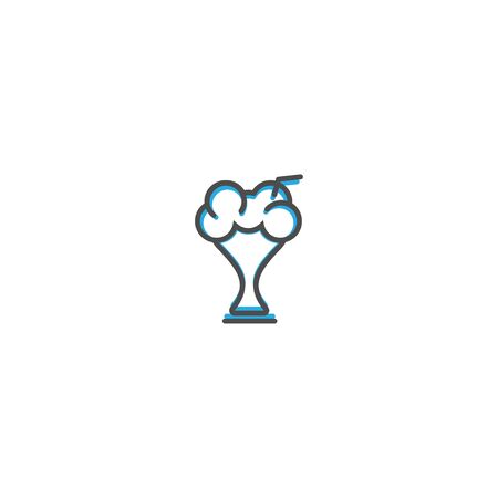 Sorbet icon design. Gastronomy icon vector illustration designのイラスト素材