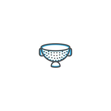 Strainer icon design. Gastronomy icon vector illustration designのイラスト素材