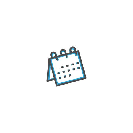 Calendar icon design. Stationery icon vector illustrationのイラスト素材