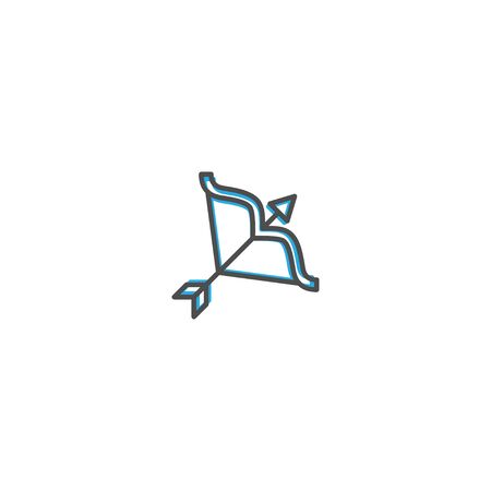 Cupid Icon Design. Lifestyle icon vector designのイラスト素材