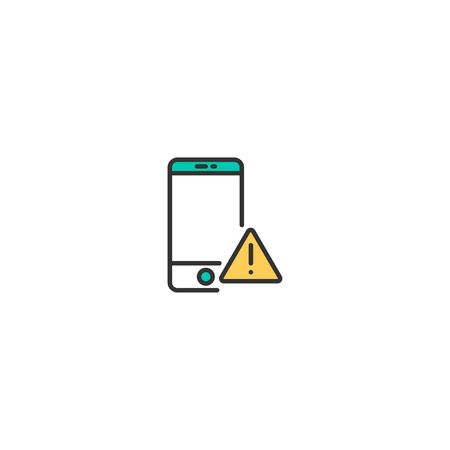 Smart Phone icon design. Interaction icon vector illustrationのイラスト素材