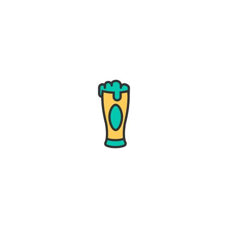 Glass icon design. Gastronomy icon vector illustrationのイラスト素材