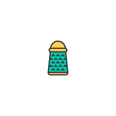 Grater icon design. Gastronomy icon vector illustrationのイラスト素材