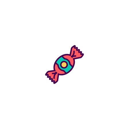 Candy icon design. Gastronomy icon vector illustrationのイラスト素材