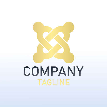 Logo Business Letter Logo Design With Simple styleのイラスト素材