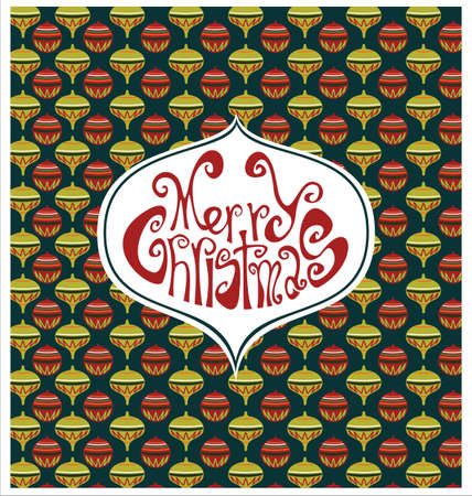 Merry christmas vintage backgroundのイラスト素材