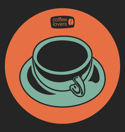 Coffee shop vector illustration 2のイラスト素材