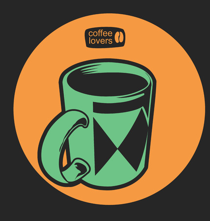 Coffee shop vector illustration 7のイラスト素材