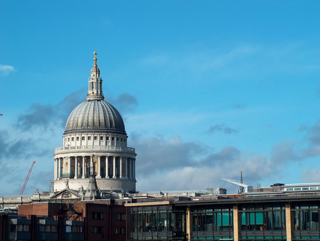 st paul church - London (UK)の写真素材