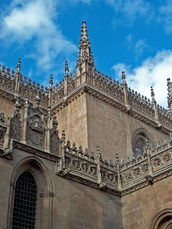 Granada Cathedral (Spain)の写真素材