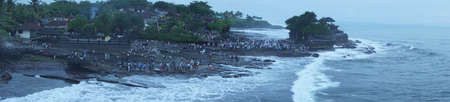 Tanah Lot, Bali, Indonesiaの写真素材