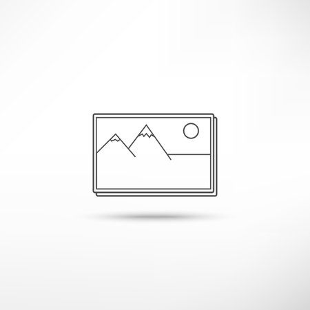 Simply vector picture icon.のイラスト素材