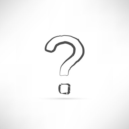 Qestion Mark Iconのイラスト素材