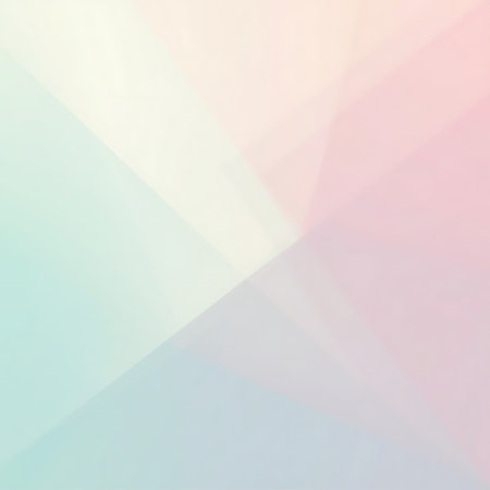 Soft pastel colors create an abstract geometric background with subtle light and shadows, offering a calming and minimalist design for creative projects.の素材