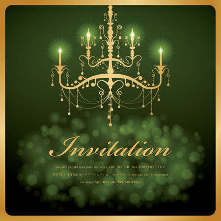 Luxury Chandelier background 11のイラスト素材