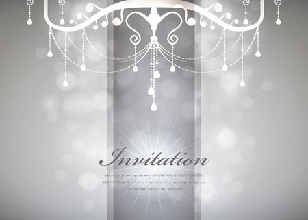 Luxury Chandelier background 03のイラスト素材