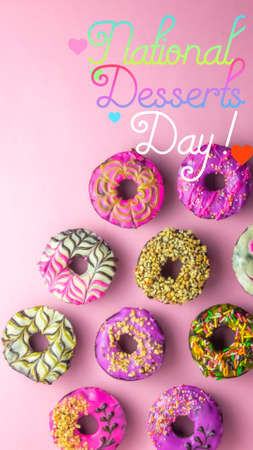 National Desserts Dayの写真素材