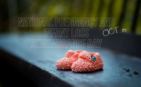 PREGNANCY AND REMEMBRANCEの写真素材