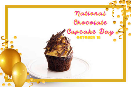 CHOCOLATE CUPCAKEの写真素材