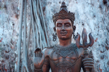 Buddha image and place of religion art, Chiang Mai, Thailand