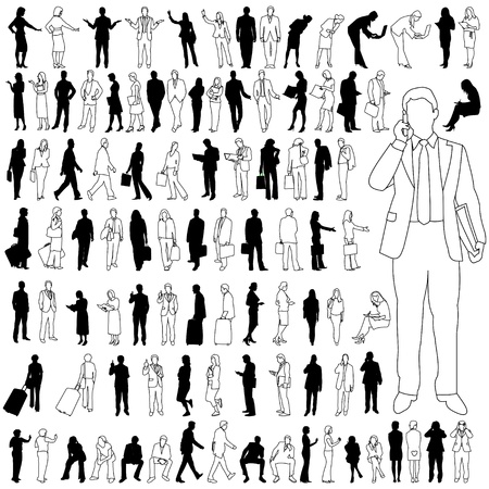 People - Business - Large Set 02のイラスト素材