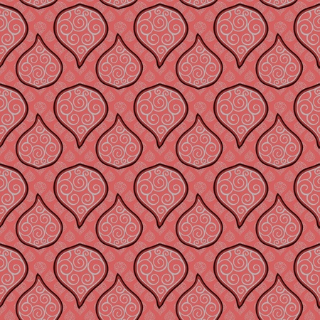 Seamless Floral Pattern 03のイラスト素材