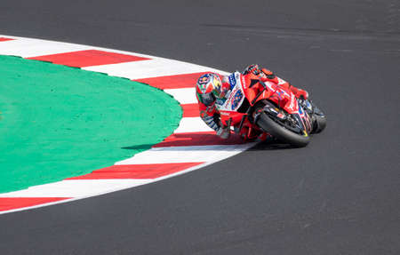 Moto GP Emilia Romagna Misano, September 2020: Pecco Bagnaia riderのeditorial素材