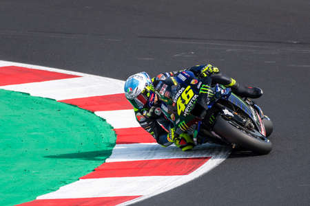 Rimini - Misano World Circuit Marco Simoncelli: Valentino Rossi driverのeditorial素材