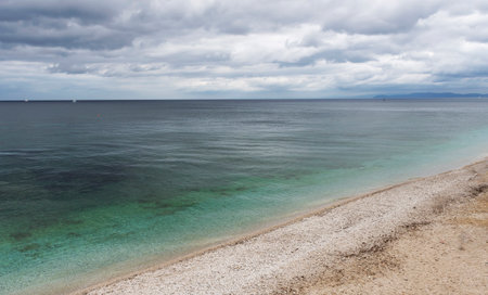 Padulella beach, Portoferraio - Elba Island.の写真素材
