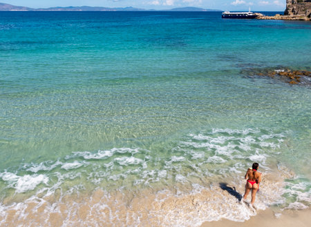Pianosa: San Giovanni beach.の写真素材